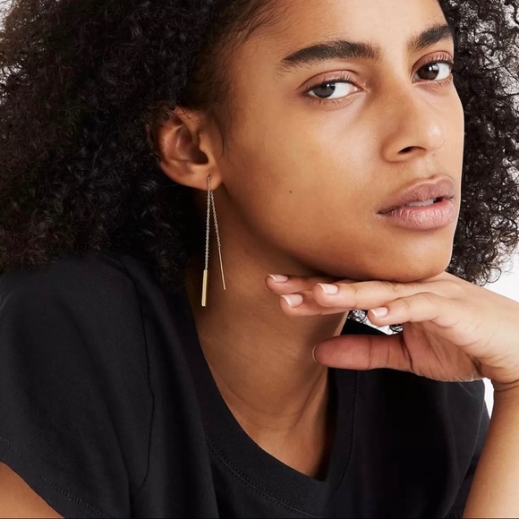 Madewell Jewelry - NWT Madewell Threader Bar Earrings